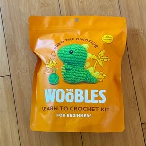 The Woobles Learn to Crochet Kit - Fred the Dinosaur